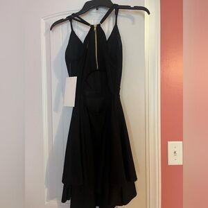 XS Short Black Dress
